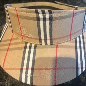 Authentic Burberry visor